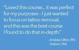 Laser Tattoo Removal Training Course
