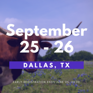 NLLC 2020 - Sept. 25-26 in Dallas, TX
