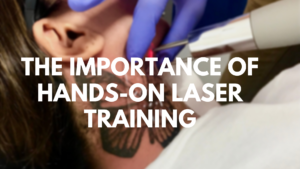 Laser tattoo removal hands-on training