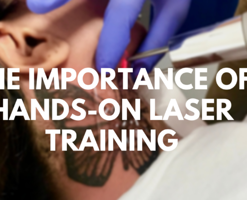 Laser tattoo removal hands-on training