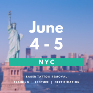 Laser Tattoo Removal Training in NYC - June 4-5, 2021
