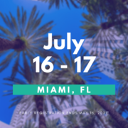 Laser Tattoo Removal Training in Miami - July 16-17, 2021