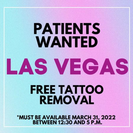 las vegas patients wanted tattoo removal