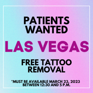 Las Vegas Free Tattoo Removal