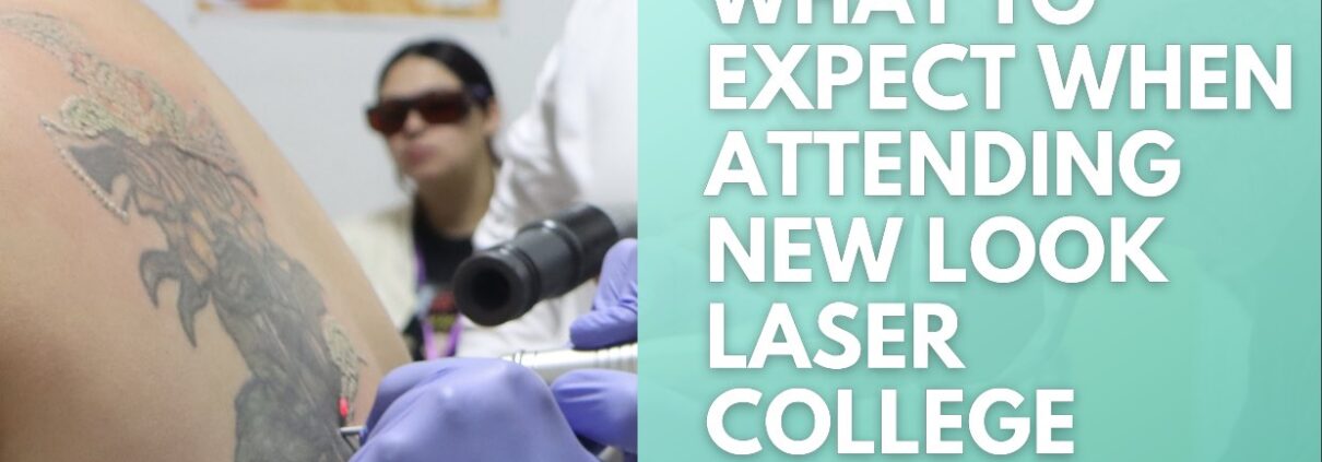 what to expect when attending new look laser college's tattoo removal certification and training program